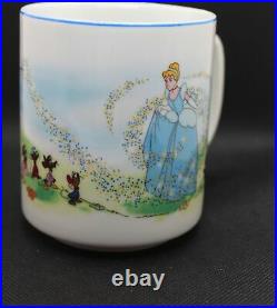Vintage Walt Disney World Cinderella Fairy Godmother StageCoach Coffee Mug Japan