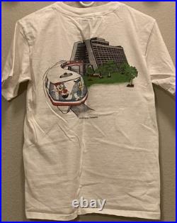 Vintage Walt Disney World Contemporary Resort Single Stitch T-Shirt Monorail