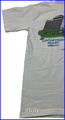 Vintage Walt Disney World Contemporary Resort Single Stitch T-Shirt Monorail