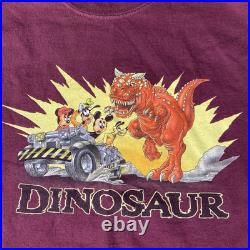 Vintage Walt Disney World Kids T-shirt Dinosaur Ride-Animal Kingdom Size M