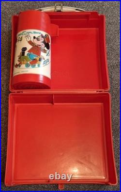 Vintage'Walt Disney World' Lunchbox & Vacuum Flask Aladdin Industries