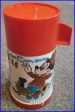 Vintage'Walt Disney World' Lunchbox & Vacuum Flask Aladdin Industries