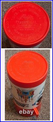 Vintage'Walt Disney World' Lunchbox & Vacuum Flask Aladdin Industries
