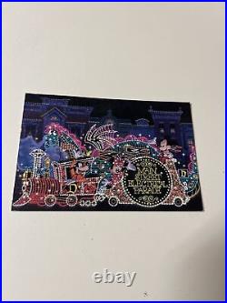 Vintage Walt Disney World Main Street Electrical Parade Continental Postcard