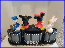 Vintage Walt Disney World Mantel/ Desk Clock Mickey Mouse and Friends