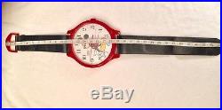 Vintage Walt Disney World Mickey Mouse Big Wall Clock Watch Length 33.5 Inches