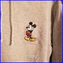 Vintage Walt Disney World Mickey Mouse Sweatshirt Double Collar -rare