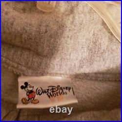 Vintage Walt Disney World Mickey Mouse Sweatshirt Double Collar -rare