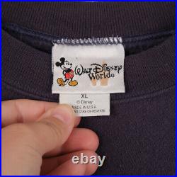 Vintage Walt Disney World Mickey Sweatshirt XL