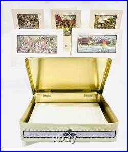 Vintage Walt Disney World Polynesian Resort With Cards & Collectors Tin 1980's Vintage Walt Disney World Polynesian Resort With Cards & Collectors Tin 1980's