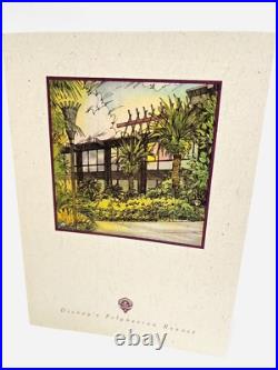 Vintage Walt Disney World Polynesian Resort With Cards & Collectors Tin 1980's Vintage Walt Disney World Polynesian Resort With Cards & Collectors Tin 1980's