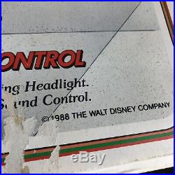Vintage Walt Disney World RR Rail Road Train Set 1988 Remote Control