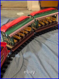 Vintage Walt Disney World Railroad Toy Train Set Complete withFigures Mickey Mouse