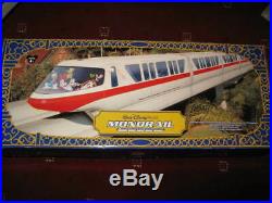 Vintage Walt Disney World Resort Monorail Play Set PURPLE Stripe & Box WORKING