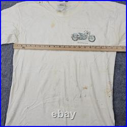 Vintage Walt Disney World Shirt Mens Large 90s American Classic Motorcycle Shirt