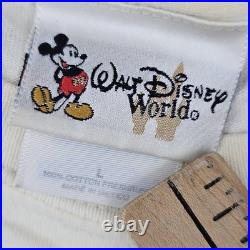 Vintage Walt Disney World Shirt Mens Large 90s American Classic Motorcycle Shirt