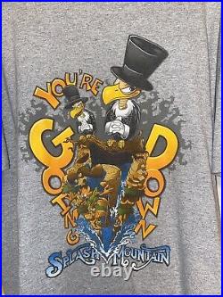 Vintage Walt Disney World Splash Mountain T Shirt 90s/2000s RARE Size XL