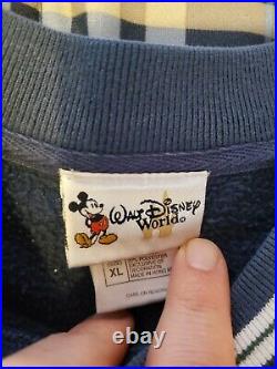 Vintage Walt Disney World Tour Four Parks MGM Studios Sweatshirt Mens Sz XL RARE