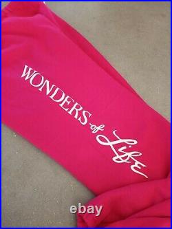 Vintage Wonders of Life Sweatpants Walt Disney World Epcot Center Body Wars Pink