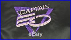 Vtg Rare! 1986 Walt Disney World Captain Eo Michael Jackson Satin Jacket L Euc