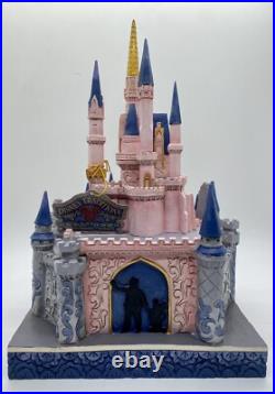 WALT DISNEY WORLD 50th Anniversary CINDERELLA CASTLE Figure Jim Shore Traditions WALT DISNEY WORLD 50th Anniversary CINDERELLA CASTLE Figure Jim Shore Traditions