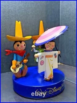WALT DISNEY WORLD 50th Anniversary IT'S A SMALL WORLD Musical Figure Statue NIB
