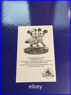 WALT DISNEY WORLD 50th Anniversary Mickey and Minnie Figurine Statue WDW NEW NIB