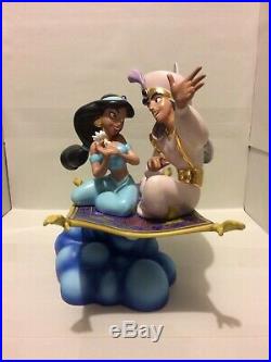 WDCC Jasmine & Aladdin A Whole New World with Box Walt Disney Classic Collection