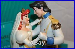 WDCC Walt Disney Classics Collection Ariel & Eric TWO WORLDS, ONE HEART & BASE