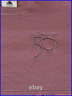 WDW 50th Anniversary Pink EARidescent Spirit Jersey Walt Disney World 2XL
