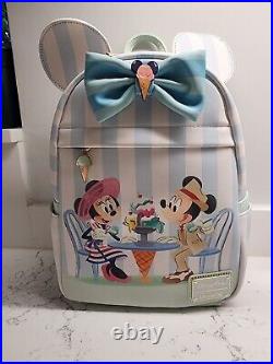 WDW Disney Parks Beach Club Resort Exclusive Scented Loungefly Mini Backpack