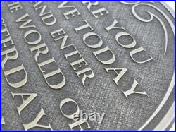 WDW Florida Entranceway Plaque Inspired Sign Walt Disny World brass WDW Florida Entranceway Plaque Inspired Sign Walt Disny World brass