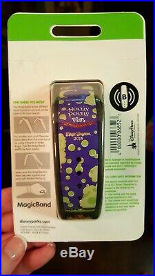 WDW Hocus Pocus 2015 Sanderson Sisters Limited Release Disney MagicBand NEW