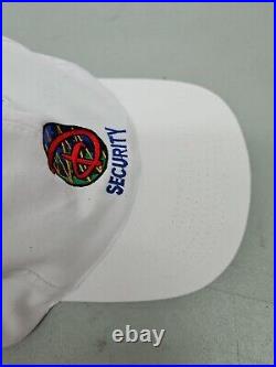 WDW Security Hat Cast Member Walt Disney World Cap Uniform Rare Strapback