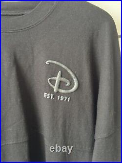 WDW Walt Disney World Black Spirit Jersey Size Small NEW