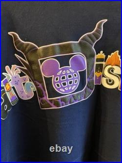 WDW Walt Disney World Character VILLAINS Spirit Jersey Size L Large NEW