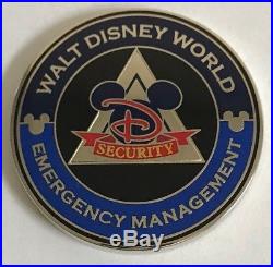 Walt DISNEY World Orlando Florida Emergency Management Division Coin Iteration 2