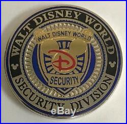 Walt DISNEY World Orlando Protecting the Magic Security Division Excellence Coin