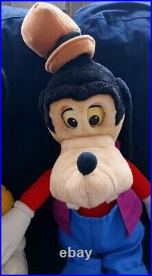 Walt Disney 1986 Mickey Mouse Goofy Automatons World Of Wonder Singing Talking