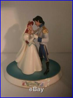 Walt Disney Classics Collection Ariel & Eric TWO WORLDS, ONE HEART + BASE WDCC