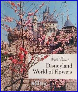 Walt Disney Disneyland World Of Flowers, Morgan Bill Evans (1965 Hardcover)