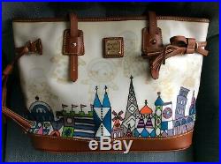 Walt Disney Dooney & Bourke It's a Small World Tassel Bag (tote) Preowned 2014