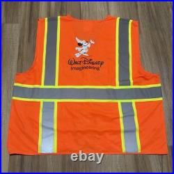 Walt Disney Imagineering Safety Vest Walt Disney World 3m Reflective Size XL