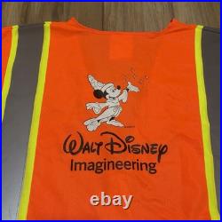 Walt Disney Imagineering Safety Vest Walt Disney World 3m Reflective Size XL