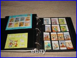 Walt Disney Production World First Day Cover Album, 441 Singles + 86 S. S