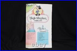 Walt Disney Vintage 1979 Magic Kingdom World Park Guide Map Souvenir 31 x 38