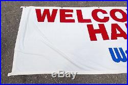 Walt Disney World 15th Anniversary Welcome Banner Sign Mickey Mouse Donald Duck