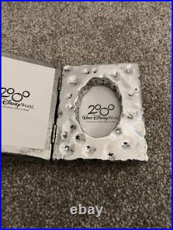 Walt Disney World 2000 Celebrate the Future Hand in Hand Picture Frame Box Rare