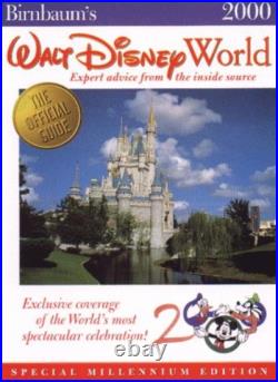 Walt Disney World 2000 Expert Advice from the Inside Source Birnbaum's Travel