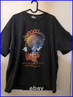 Walt Disney World 2000 Fantasia Mickey Mouse Vintage T-Shirt